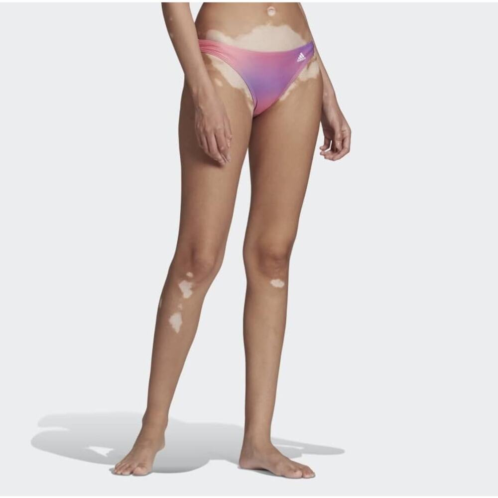 NWT Adidas Melbourne Printed Bikini Bottom Women’s Size Small (H59275)